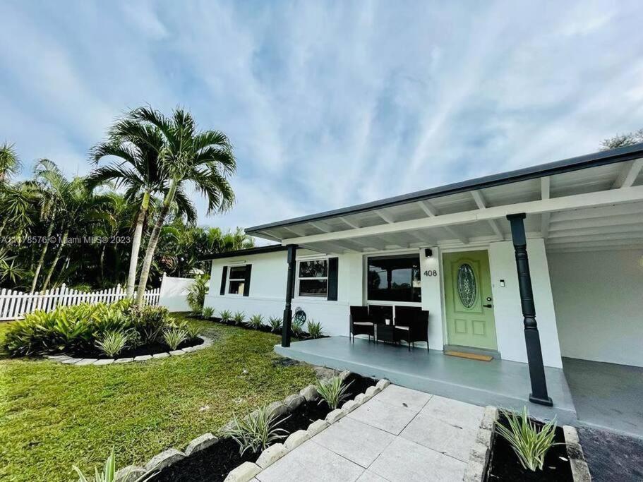 Tropical Oasis House Private Pool Family Yard Villa Fort Lauderdale Exteriör bild